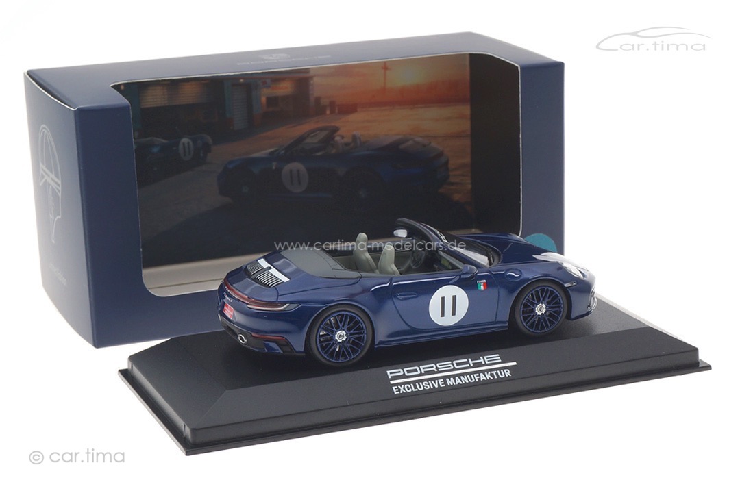 Porsche 911 (992) Carrera S Panamericana Enzianblau Minichamps 1:43 WAP0200460SCAR Porsche 911 (992) Carrera S Panamericana Enzianblau Minichamps 1:43 WAP0200460SCAR