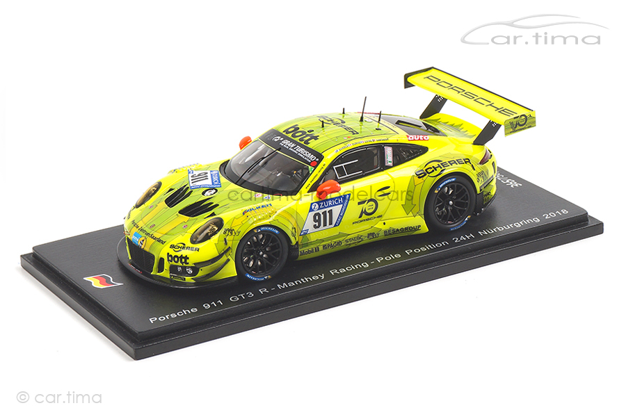 Porsche 911 GT3 R 24h Nürburgring 2018 Bamber/Dumas/Estre Spark SG421 Porsche 911 GT3 R 24h Nürburgring 2018 Bamber/Dumas/Estre Spark SG421