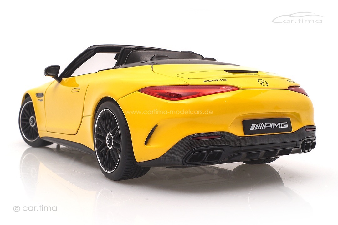 Mercedes-Benz AMG SL 63 4Matic (R232) Sonnen Gelb iScale 1:18 180052