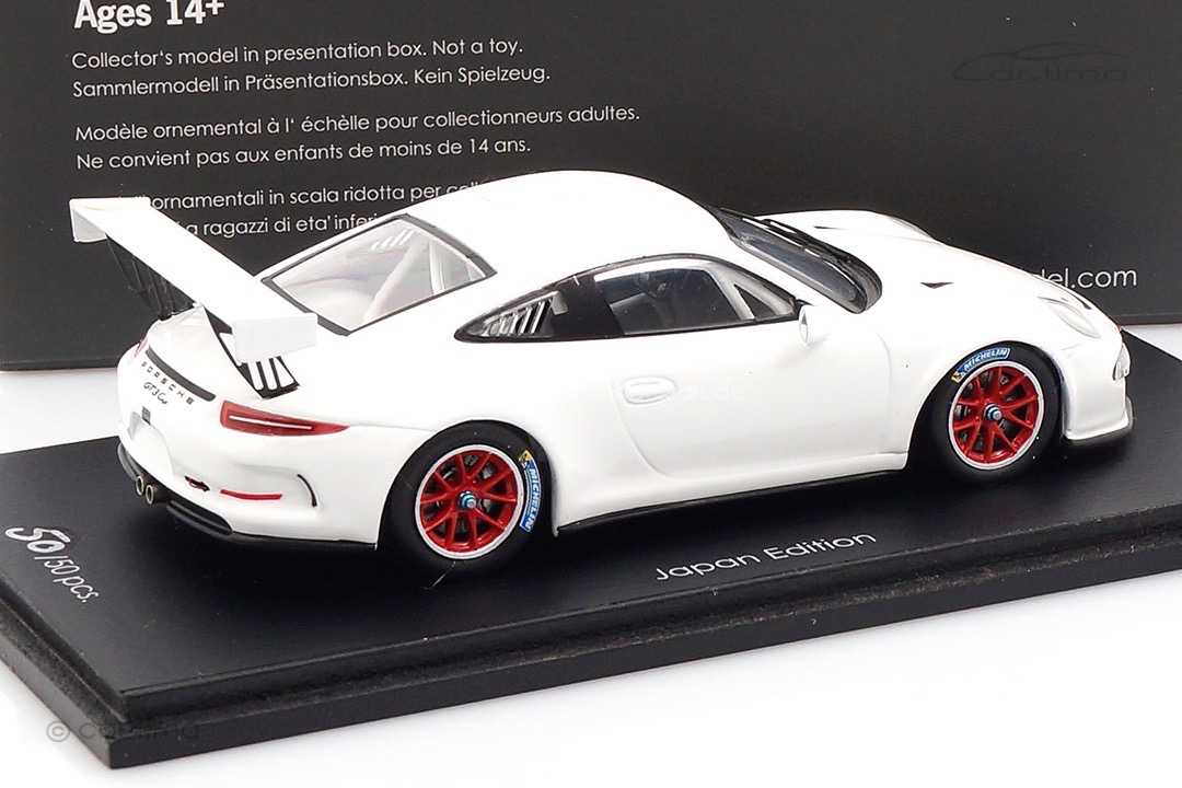 Porsche 911 (991) GT3 Cup Japan Edition Spark car.tima CUSTOMIZED 1:43 CA04314010JP