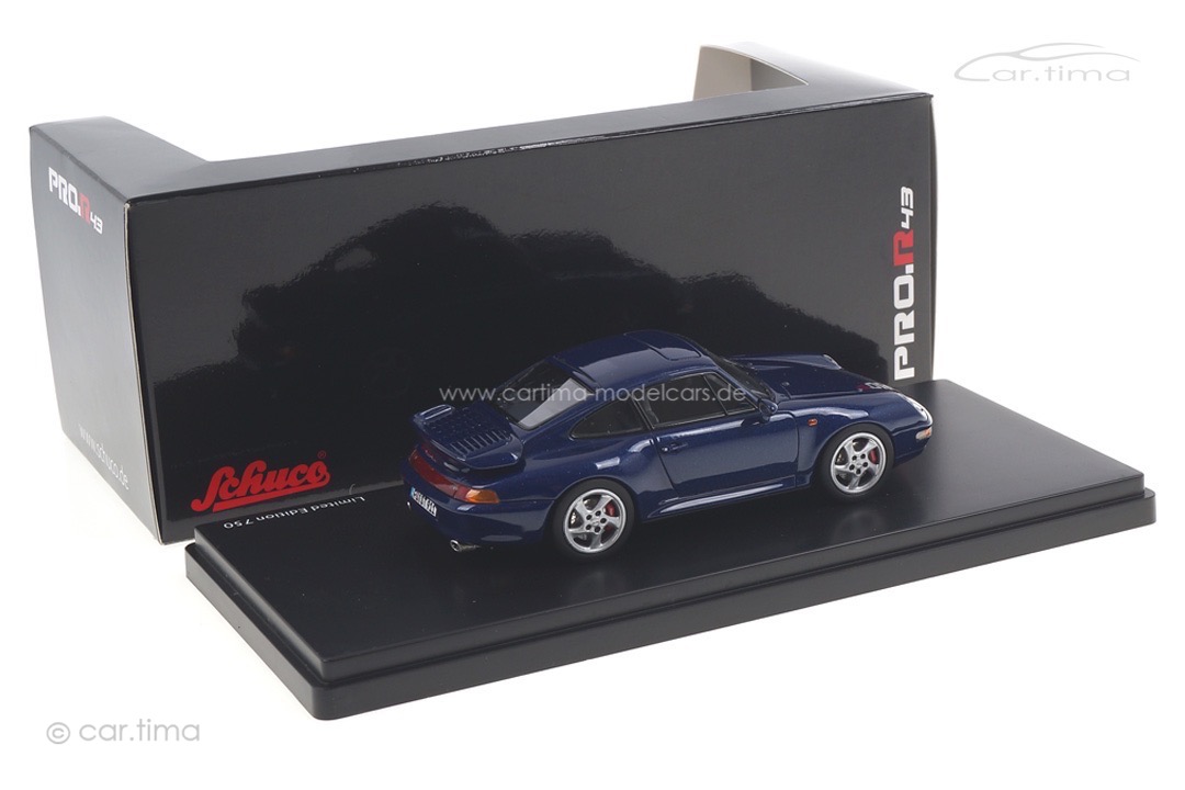 Porsche 911 (993) Turbo blau Schuco 1:43 450887500 Porsche 911 (993) Turbo blau Schuco 1:43 450887500