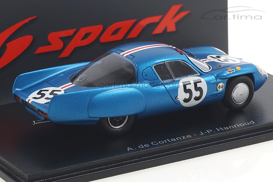 Alpine A210 24h Le Mans 1966 de Cortanze/Hanrioud Spark 1:43 S5477 Alpine A210 24h Le Mans 1966 de Cortanze/Hanrioud Spark 1:43 S5477