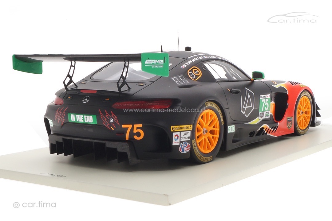 Mercedes-AMG GT3 Petit Le Mans 2017 Habul/von Moltke/Vautier Spark 1:18 18US006 Mercedes-AMG GT3 Petit Le Mans 2017 Habul/von Moltke/Vautier Spark 1:18 18US006