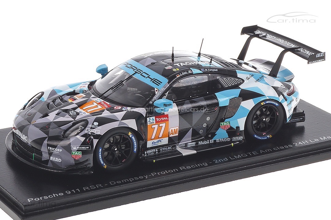 Porsche 911 RSR 24h Le Mans 2020 Campbell/Pera/Ried Spark 1:43 S7989 Porsche 911 RSR 24h Le Mans 2020 Campbell/Pera/Ried Spark 1:43 S7989