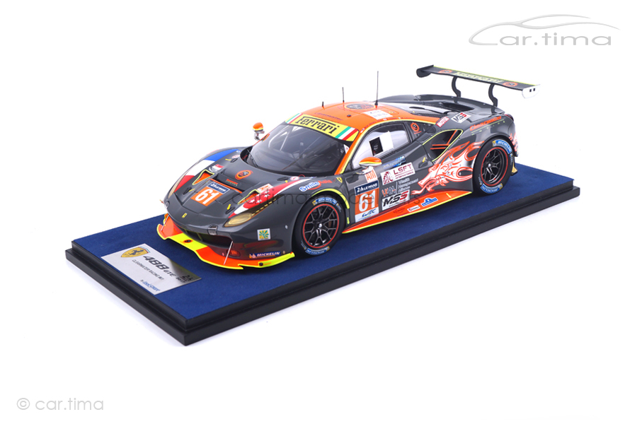 Ferrari 488 GTE 24h Le Mans 2017 Griffin/Mok/Sawa LookSmart 1:18 LS18LM013 Ferrari 488 GTE 24h Le Mans 2017 Griffin/Mok/Sawa LookSmart 1:18 LS18LM013