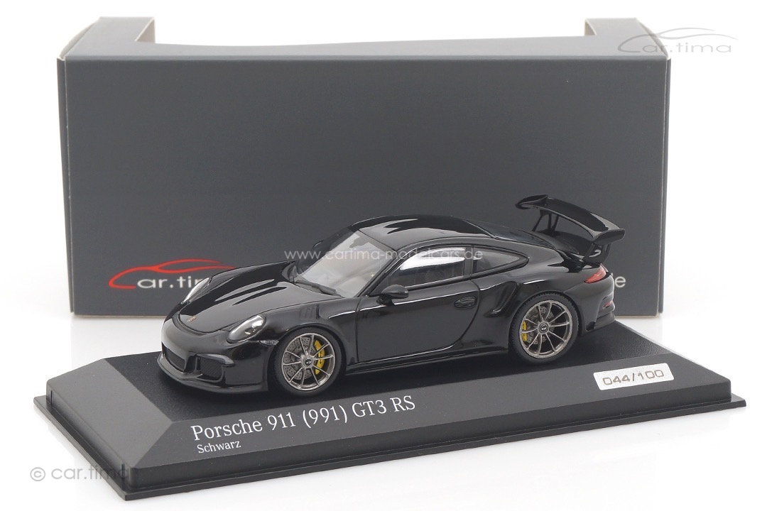 Porsche 911 (991) GT3 RS Schwarz Minichamps 1:43 CA04316081
