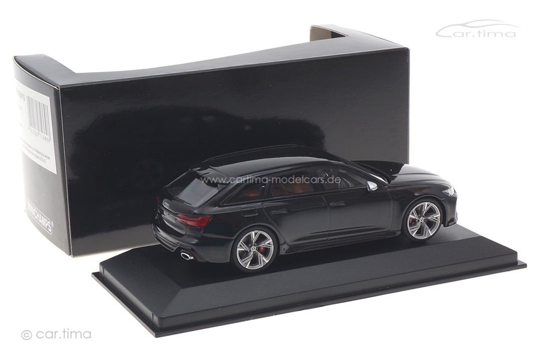 Audi RS6 Avant 2019 schwarz met. Minichamps 1:43 410018015