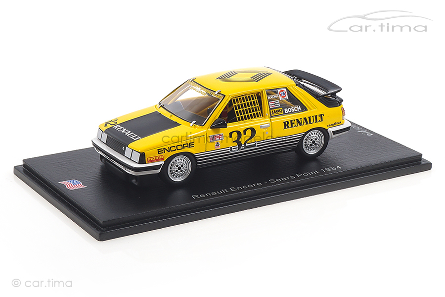 Renault Encore Sears Point 1984 Bobby Archer Spark 1:43 US061 Renault Encore Sears Point 1984 Bobby Archer Spark 1:43 US061