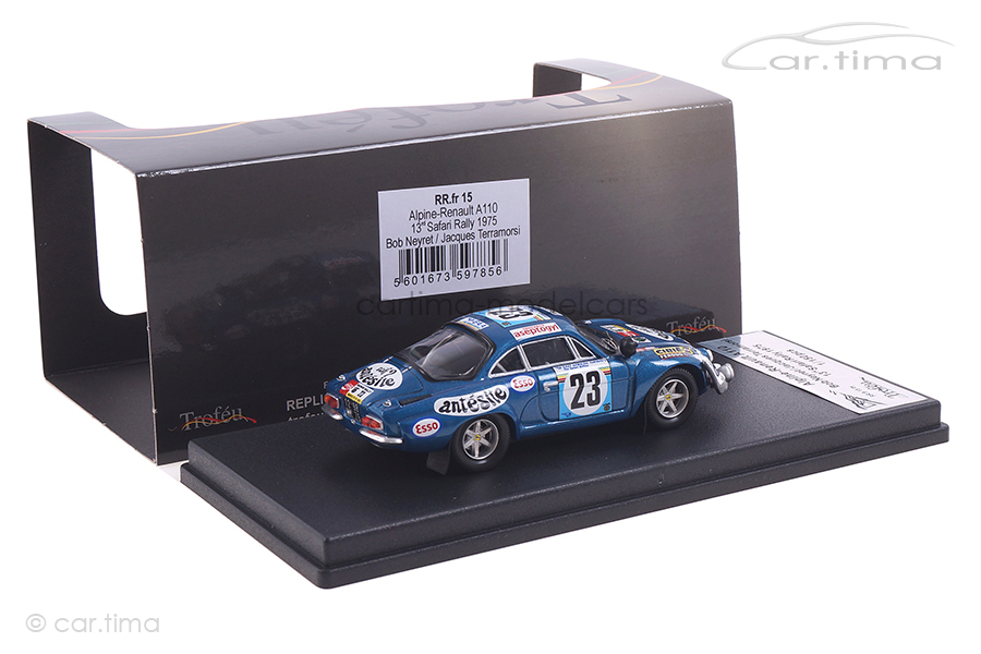 Alpine Renault A110 Safari 1975 Neyret/Terramorsi Trofeu 1:43 RRFR15 Alpine Renault A110 Safari 1975 Neyret/Terramorsi Trofeu 1:43 RRFR15