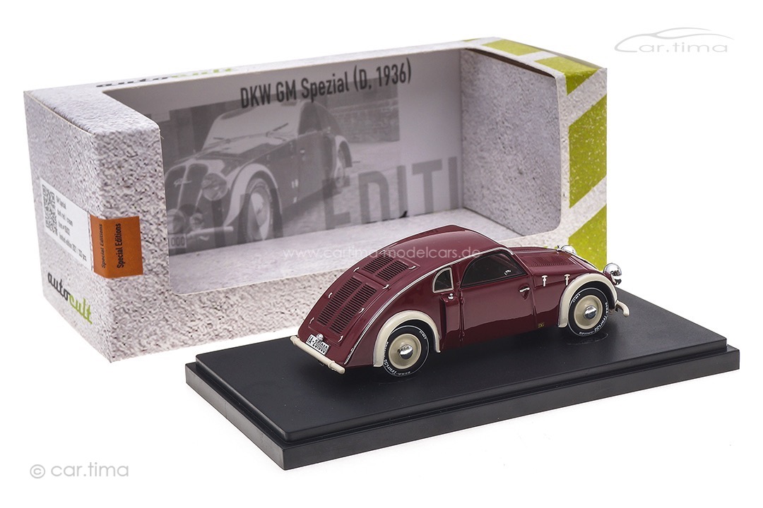 DKW GM Spezial 1936 rot/weiß autocult 1:43 05032 DKW GM Spezial 1936 rot/weiß autocult 1:43 05032