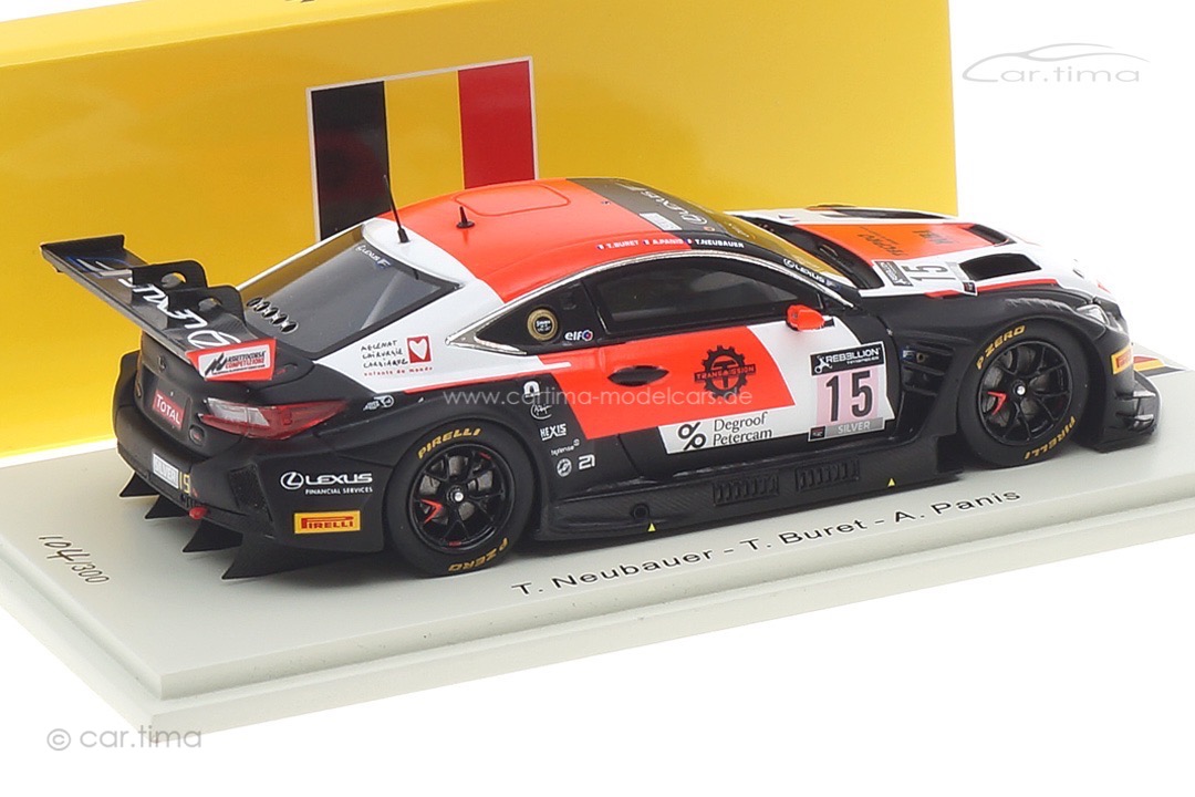 Lexus RCF GT3 24h Spa 2020 Buret/Neubauer/Panis Spark 1:43 SB402 Lexus RCF GT3 24h Spa 2020 Buret/Neubauer/Panis Spark 1:43 SB402