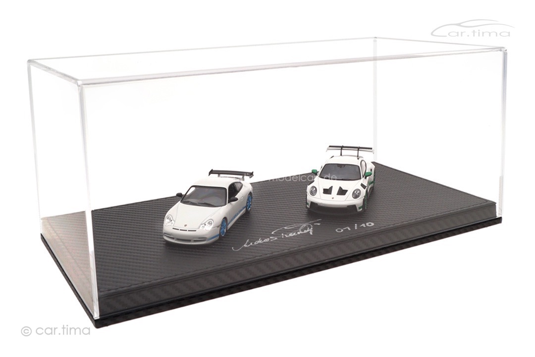 Set Porsche 911 GT3 RS (996/992) Originalsignatur Andreas Preuninger car.tima 1:43 Set Porsche 911 GT3 RS (996/992) Originalsignatur Andreas Preuninger car.tima 1:43