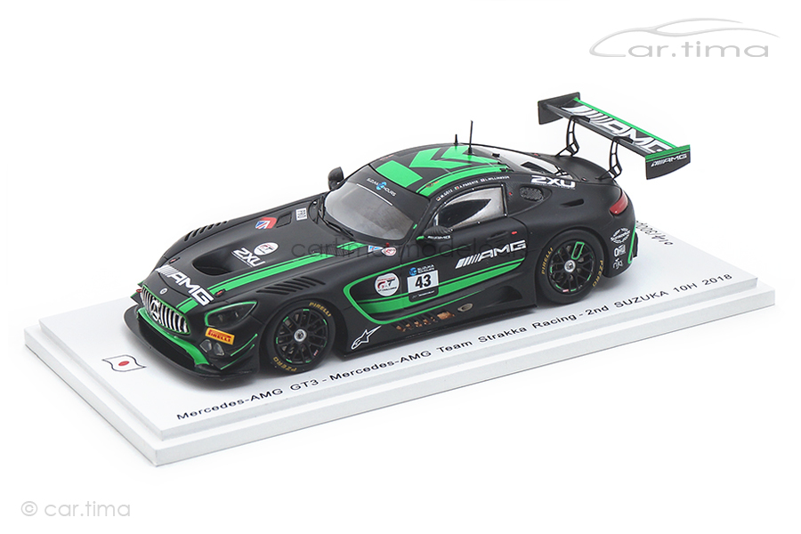 Mercedes-AMG GT3 10h Suzuka 2018 Götz/Parente/Williamson Spark 1:43 SJ060 Mercedes-AMG GT3 10h Suzuka 2018 Götz/Parente/Williamson Spark 1:43 SJ060