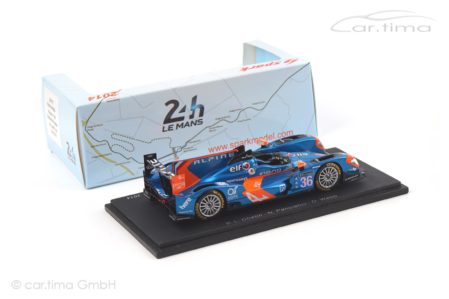 Alpine A450b-Nissan 24h Le Mans 2014 Chatin/Panciatici/Webb Spark 1:43 S4217