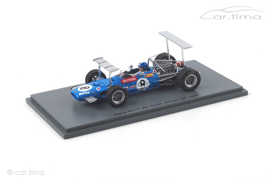 Matra MS10 GP Südafrika 1969 Jean-Pierre Beltoise Spark 1:43 S5382