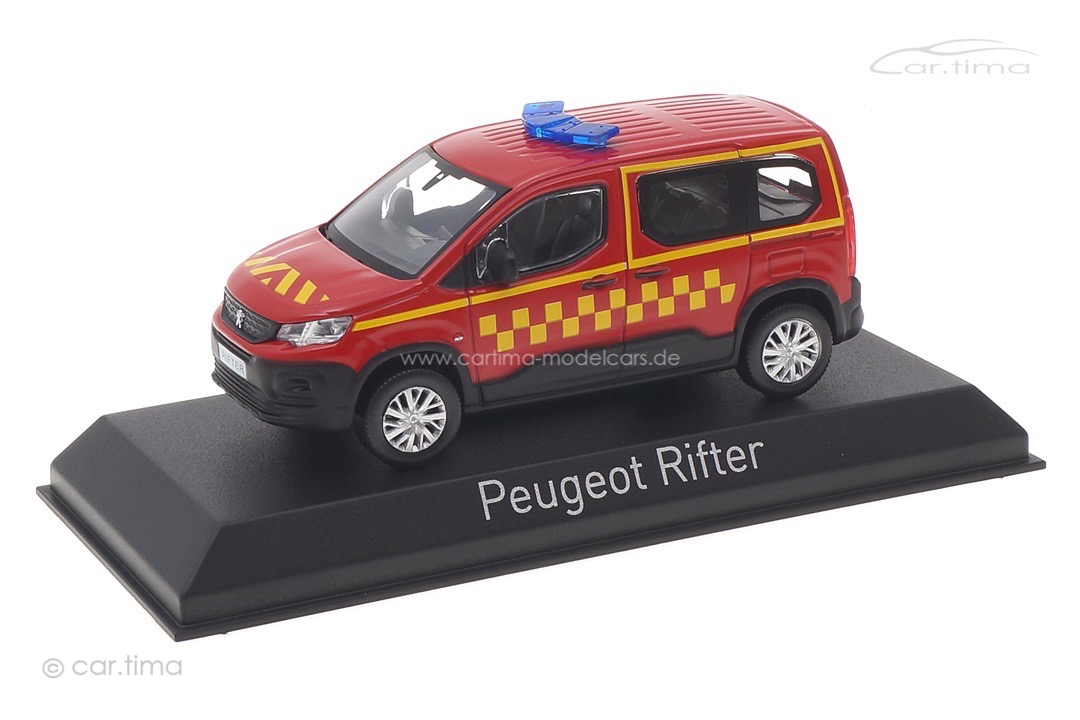 Peugeot Rifter 2019 Pompiers rot/gelb Norev 1:43 479071 Peugeot Rifter 2019 Pompiers rot/gelb Norev 1:43 479071