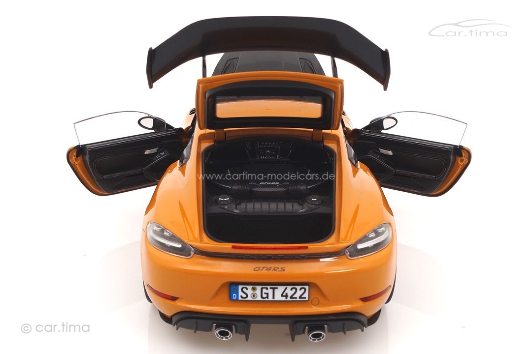 Porsche 718 Cayman GT4 RS Weissach Package Bahamagelb Norev 1:18 187252 Porsche 718 Cayman GT4 RS Weissach Package Bahamagelb Norev 1:18 187252