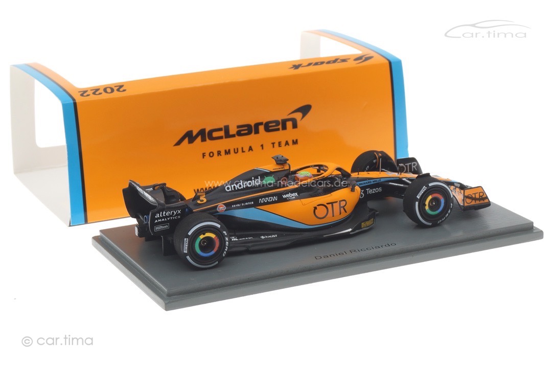 McLaren MCL36 GP Australien 2022 Daniel Ricciardo Spark 1:43 S8528