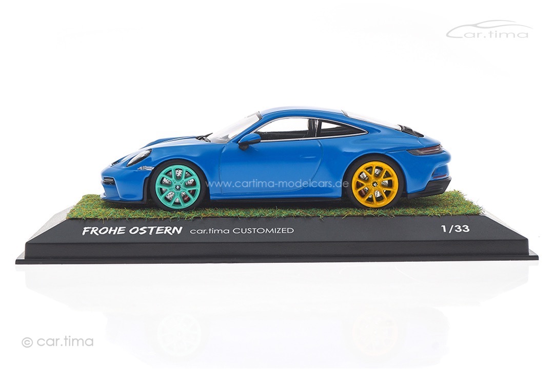 Porsche 911 (992) GT3 Touring Happy Easter 2023 Minichamps car.tima CUSTOMIZED 1:43