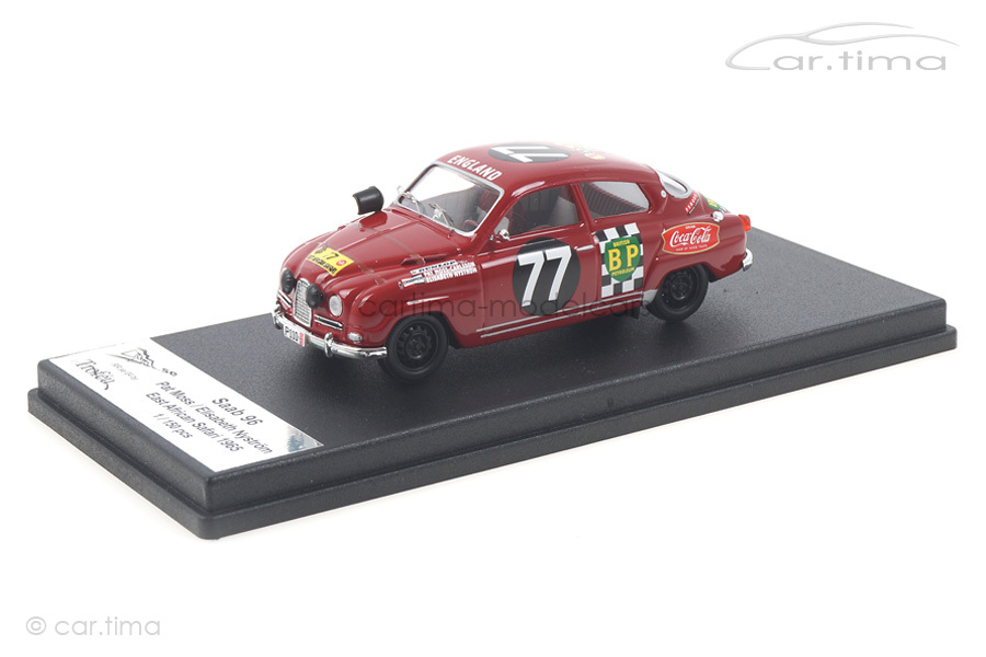 Saab 96 East African Safari 1965 Moss / Nyström - Trofeu 1:43 RRSE04 Saab 96 East African Safari 1965 Moss / Nyström - Trofeu 1:43 RRSE04