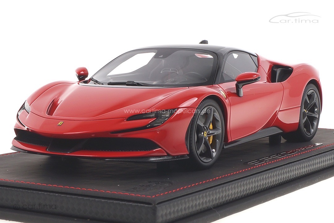 Ferrari SF90 Stradale Rosso Corsa 322 BBR 1:18 P18180A2 Ferrari SF90 Stradale Rosso Corsa 322 BBR 1:18 P18180A2
