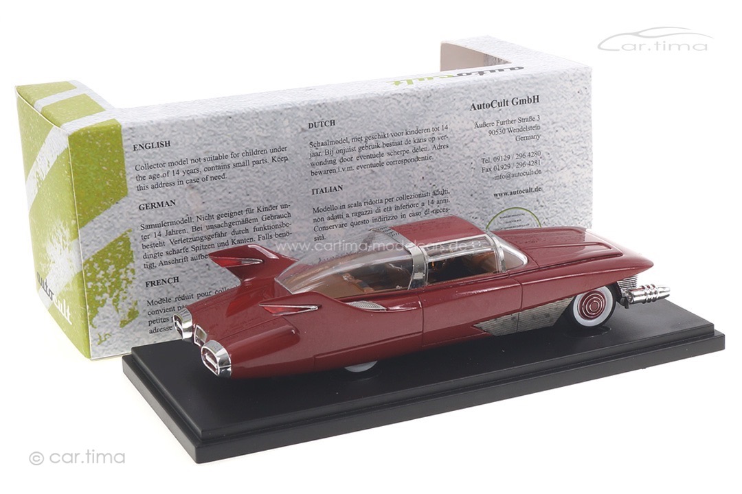 DiDia 150 Dream Car 1960 rot autocult 1:43 06043 DiDia 150 Dream Car 1960 rot autocult 1:43 06043