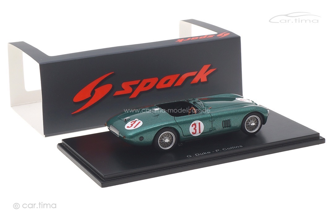 Aston Martin DB3 12h Sebring 1953 Duke/Collins Spark 1:43 S2449 Aston Martin DB3 12h Sebring 1953 Duke/Collins Spark 1:43 S2449