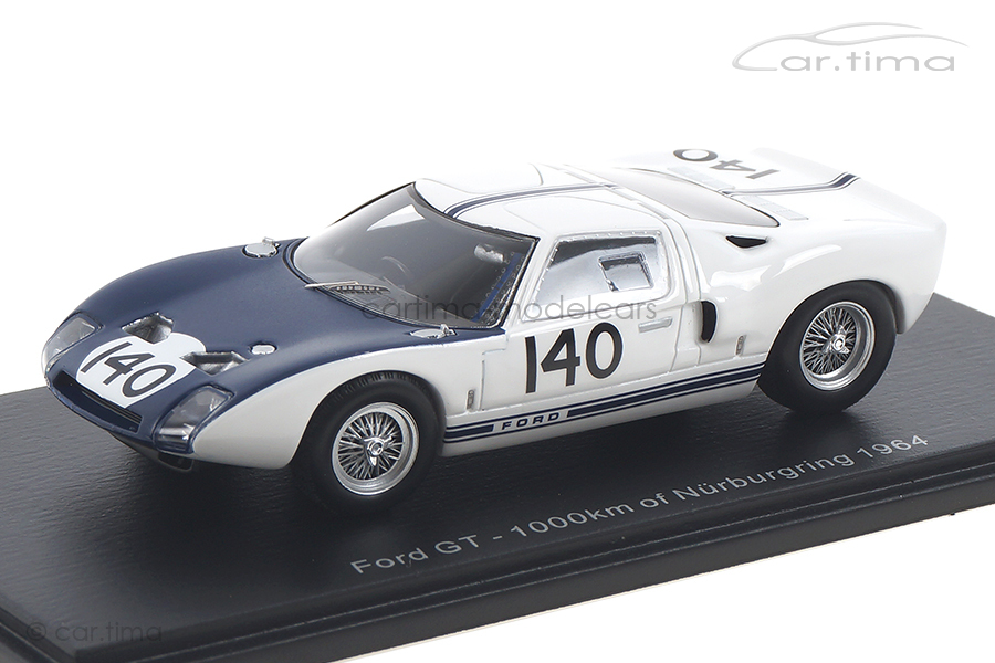 Ford GT 1000 km Nürburgring 1964 Hill/McLaren Spark 1:43 S7954 Ford GT 1000 km Nürburgring 1964 Hill/McLaren Spark 1:43 S7954