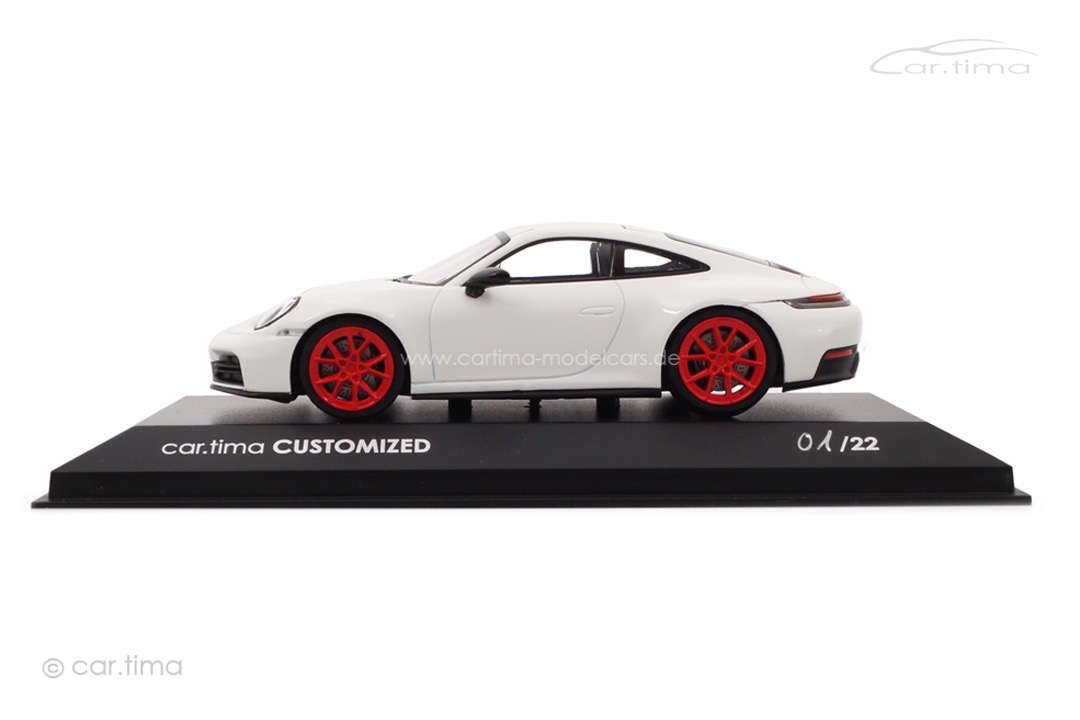 Porsche 911 (992.2) Carrera T Japan Edition Minichamps car.tima CUSTOMIZED 1:43 CAC04325003 Porsche 911 (992.2) Carrera T Japan Edition Minichamps car.tima CUSTOMIZED 1:43 CAC04325003