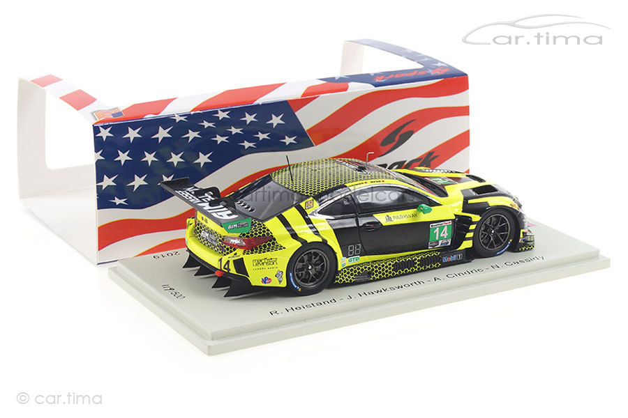 Lexus RC F GT3 24h Daytona 2018 Cindric/Cassidy/Heistand Spark 1:43 US076 Lexus RC F GT3 24h Daytona 2018 Cindric/Cassidy/Heistand Spark 1:43 US076