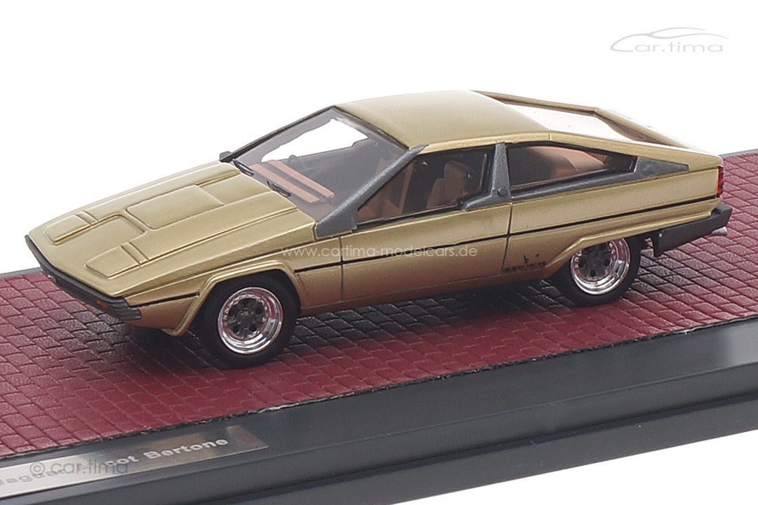 Jaguar Ascot Bertone 1977 gold met. Matrix 1:43 MX41001-182