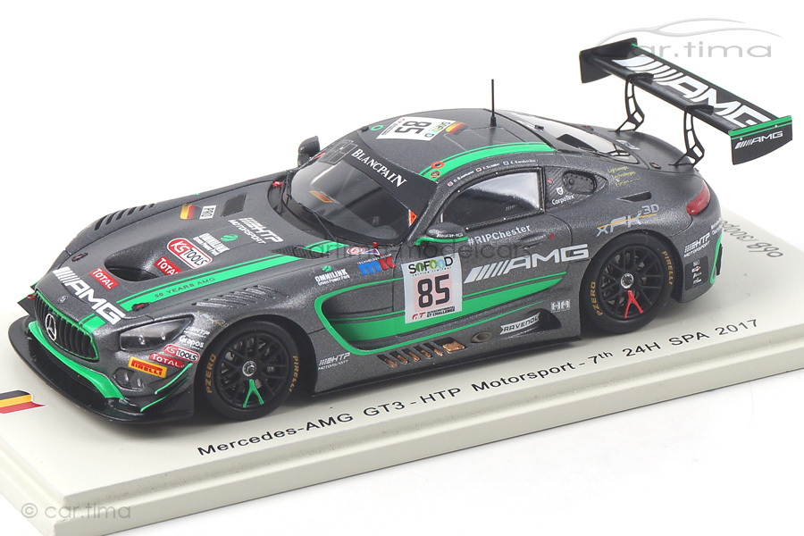 Mercedes-Benz AMG 24h Spa 2017 Sandström/Schiller/Baumann Spark 1:43 SB144 Mercedes-Benz AMG 24h Spa 2017 Sandström/Schiller/Baumann Spark 1:43 SB144