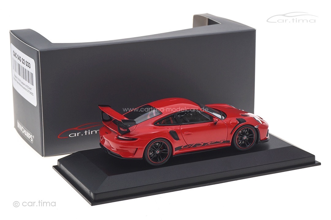 Porsche 911 GT3 RS "Bespoke" mit TECHART Formula IV Race Minichamps car.tima CUSTOMIZED 1:43 Porsche 911 GT3 RS "Bespoke" mit TECHART Formula IV Race Minichamps car.tima CUSTOMIZED 1:43