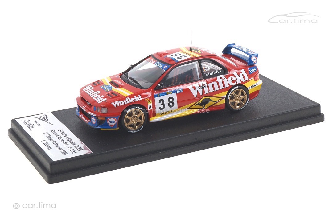 Subaru WRC Rallye Catalunya 1998 Verreydt/Elst Trofeu 1:43 RRES02 Subaru WRC Rallye Catalunya 1998 Verreydt/Elst Trofeu 1:43 RRES02