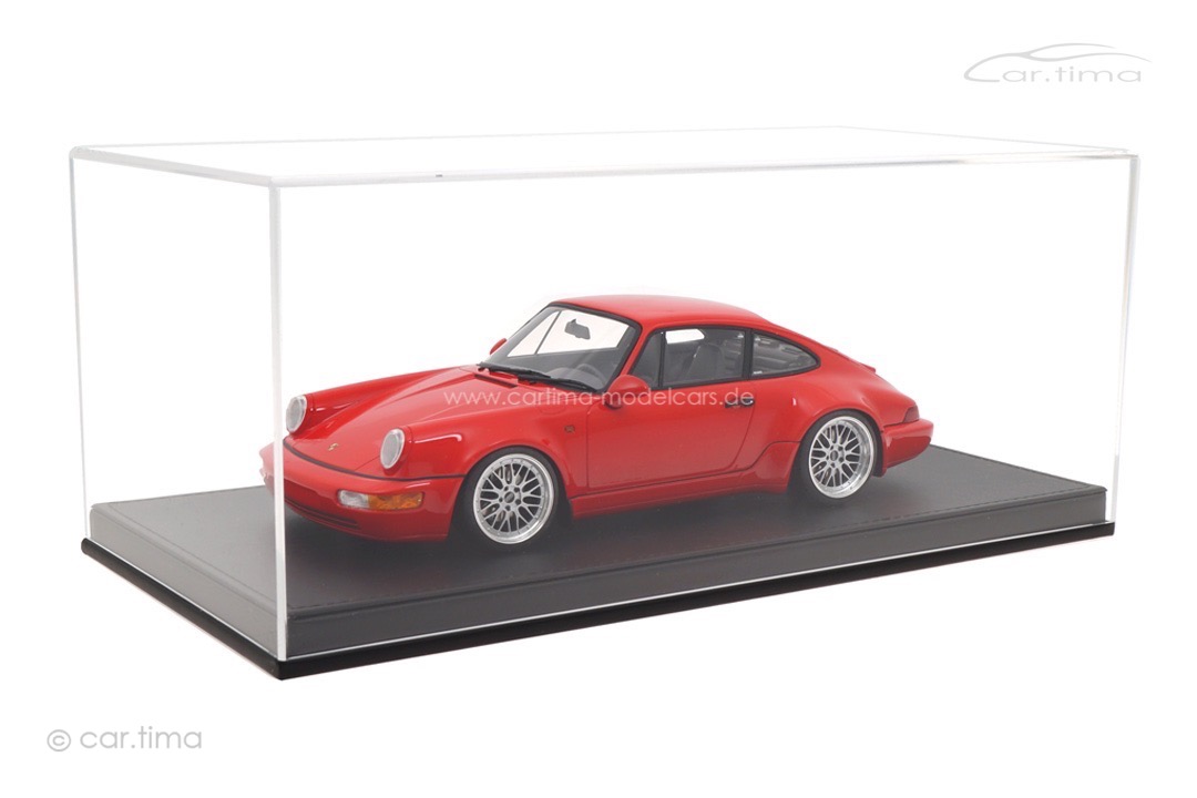 Porsche 911 (964) Carrera 30 Jahre Jubi Indischrot 19" BBS Alu-Felgen car.tima CUSTOMIZED 1:18 Porsche 911 (964) Carrera 30 Jahre Jubi Indischrot 19" BBS Alu-Felgen car.tima CUSTOMIZED 1:18