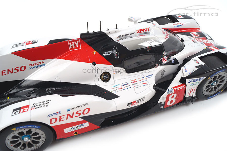 Toyota TS050 Hybrid Winner 24h Le Mans 2019 Alonso/Buemi/Nakajima Spark 1:18 18LM19