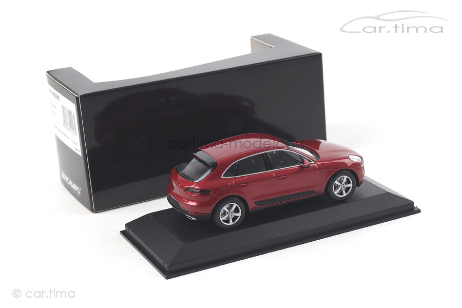 Porsche Macan 2013 Impulsrotmet. Minichamps 1:43 410062600