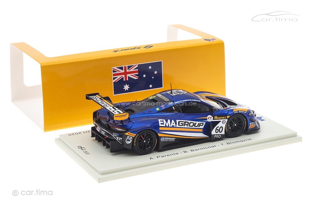 McLaren 720S GT3 12h Bathurst 2020 Barnicoat/Blomqvist/Parente Spark 1:43 AS045