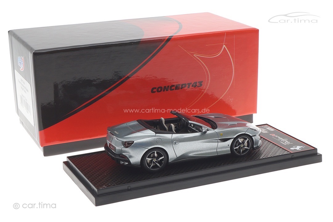 Ferrari Portofino M Spider Grigio Titanio BBR 1:43 BBRC243A