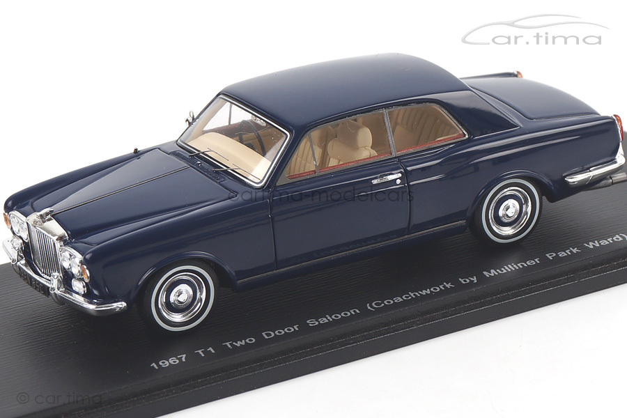 Bentley T1 Series 2 Door Saloon Mulliner Parkward 1967 blau Spark 1:43 S3814 Bentley T1 Series 2 Door Saloon Mulliner Parkward 1967 blau Spark 1:43 S3814