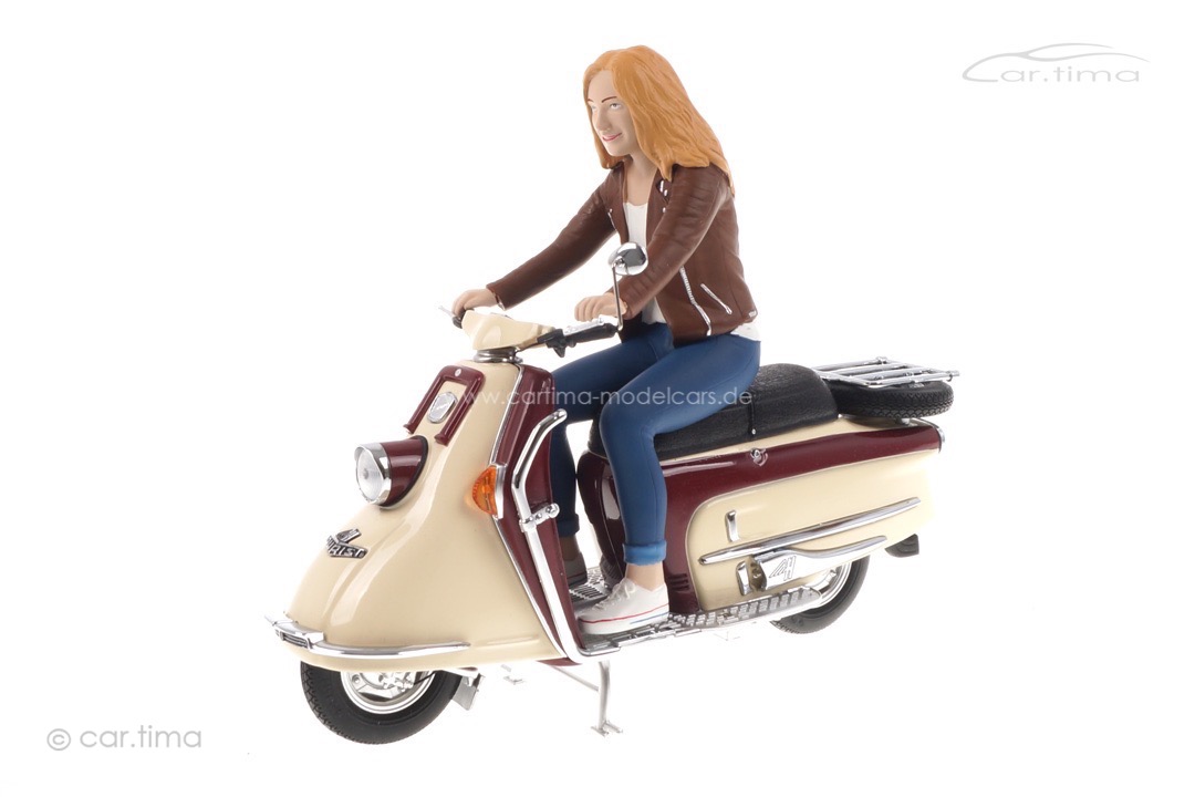 Heinkel Roller Tourist mit Fahrerfigur Schuco 1:10 450654400