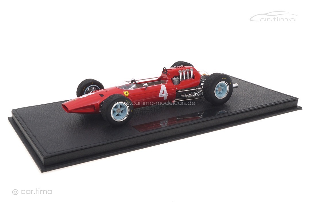 Ferrari 158 GP Niederlande 1965 Lorenzo Bandini inkl. Vitrine GP Replicas 1:18 GP061B