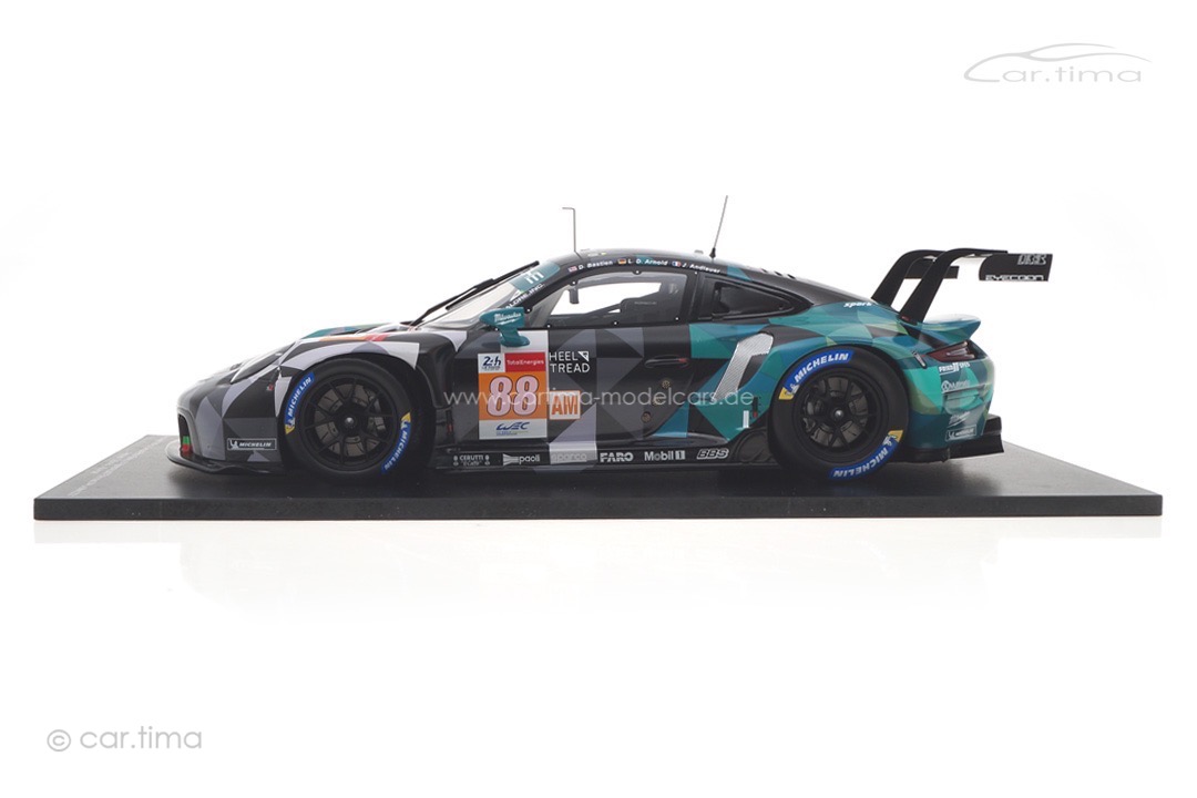 Porsche 911 RSR-19 24h Le Mans 2021 Andlauer/Bastien/Arnold Spark 1:18 18S704
