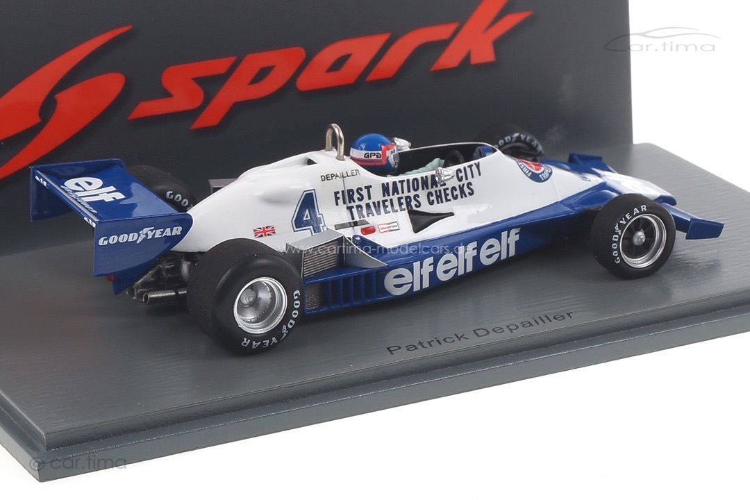 Tyrrell 008 GP Argentinien 1978 Patrick Depailler Spark 1:43 S7236 Tyrrell 008 GP Argentinien 1978 Patrick Depailler Spark 1:43 S7236