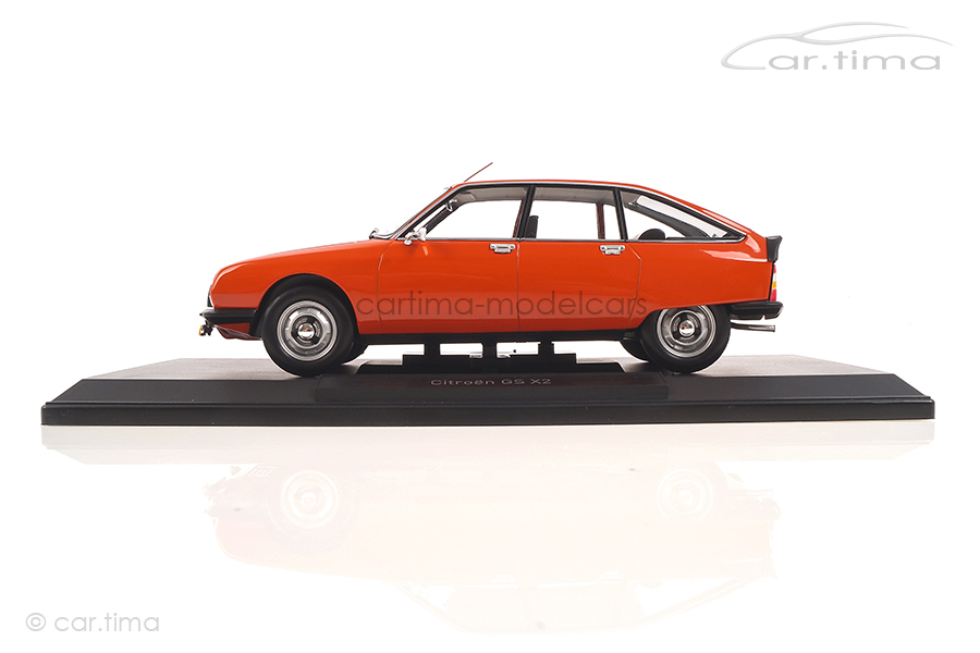 Citroen GS X2 1978 Ibiza Orange Norev 1:18 181628 Citroen GS X2 1978 Ibiza Orange Norev 1:18 181628