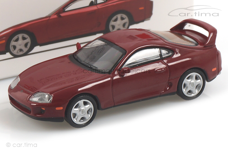 Toyota Supra (LHD) Renaissance red MINI GT 1:64 MGT00046-L Toyota Supra (LHD) Renaissance red MINI GT 1:64 MGT00046-L