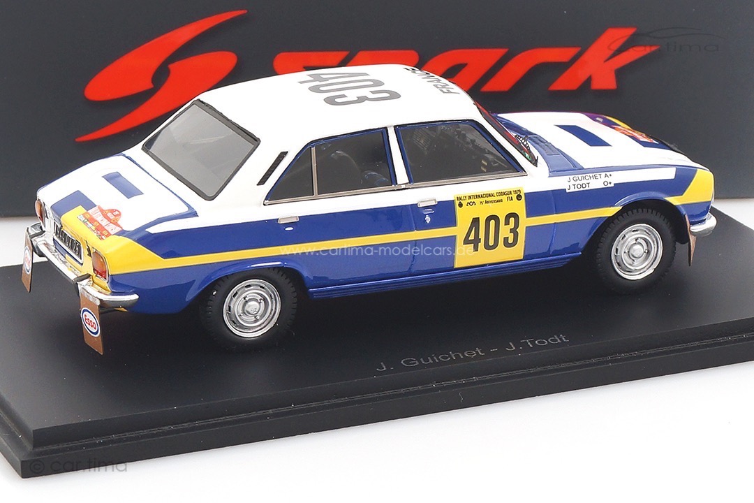 Peugeot 504 Winner Codasur Rallye 1979 Guichet/Todt Spark 1:43 S5632