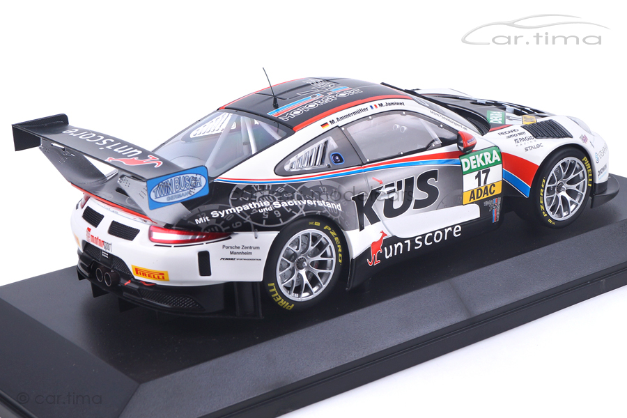Porsche 911 (991) GT3 R ADAC GT Masters 2017 Ammermüller/Jaminet Minichamps 1:18 155176917 Porsche 911 (991) GT3 R ADAC GT Masters 2017 Ammermüller/Jaminet Minichamps 1:18 155176917