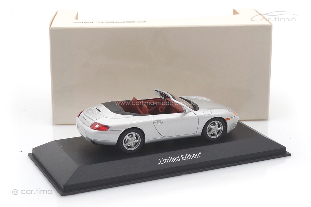 Porsche 911 (996) Carrera Convertible silver Schuco 1:43 WAP02004097 