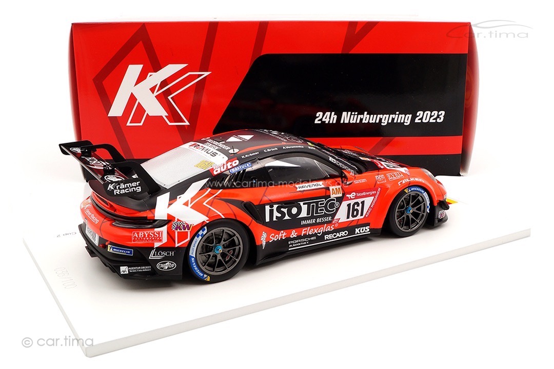 Porsche 911 GT3 Cup 24h Nürburgring 2023 KKrämer Racing Spark 1:18 FF029